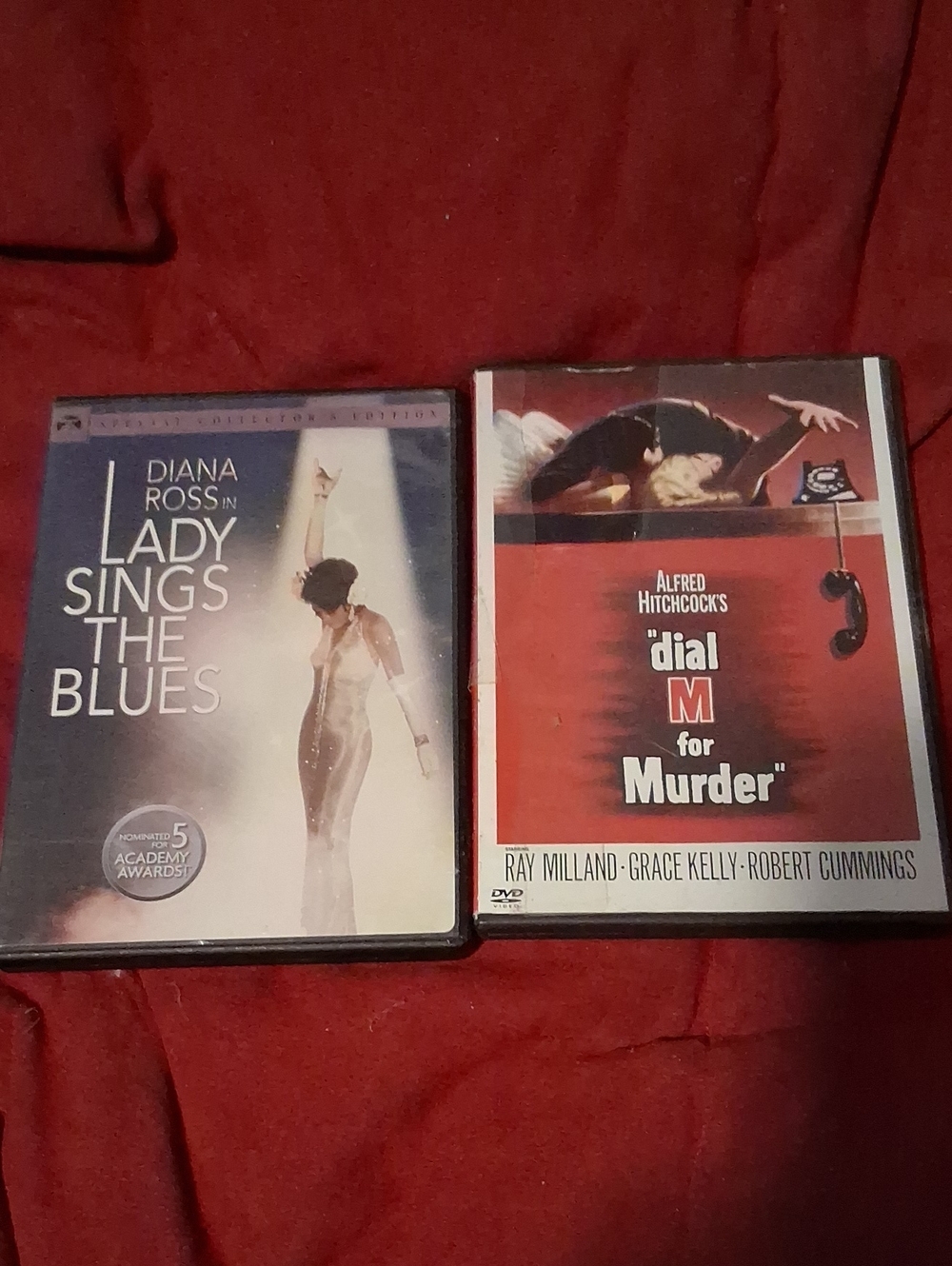 2 Movies LADY Sings Blues And Dial M for Murder